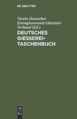 【预订】Deutsches Giesserei-Taschenbuch 9783486749571