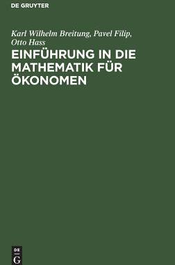 预订 Einführung in die Mathematik für Ökonomen