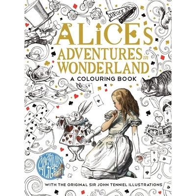 预订 The Macmillan Alice Colouring Book 麦克米伦爱丽丝涂色书: 9781509813605