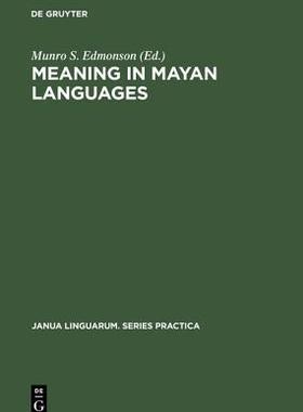 [预订]Meaning in Mayan Languages 9789027924896