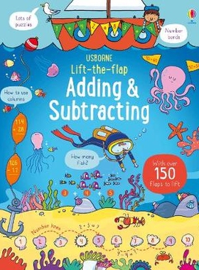 预订 Lift the Flap Adding and Subtracting: 9781474936613