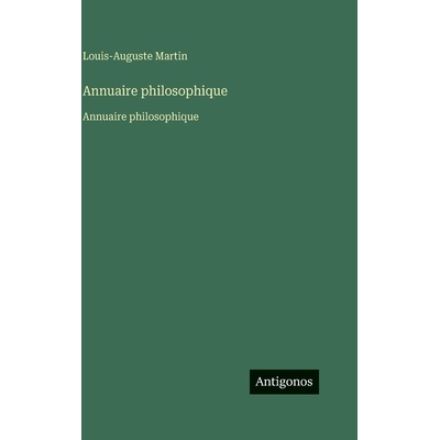 预订 Annuaire philosophique: Annuaire philosophique: 9783563755921