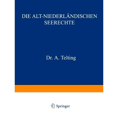 预订 Die Alt-Niederländischen Seerechte: 9789401183406