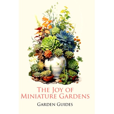 预订 The Joy of Miniature Gardens: A Comprehensive (and Fun!) Guide to Small-Scale Planting: 9798860811638