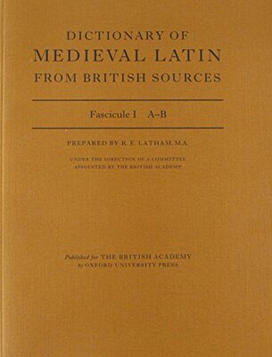 【预订】Dictionary of Medieval Latin from British Sources: Fascicule I: A-B