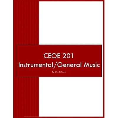 预订 CEOE 201 Instrumental/General Music: 9798868901409
