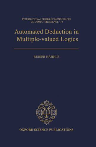 【预订】Automated Deduction in Multiple-Valued Logics