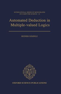 【预订】Automated Deduction in Multiple-Valued Logics