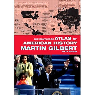 预订 The Routledge Atlas of American History 罗德里奇美国历史图集，第六版: 9780415488396