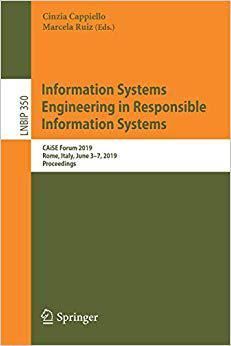 【预售】Information Systems Engineering in Responsible Information Systems
