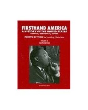 【预订】Firsthand America - a History of the United States V 2 8E