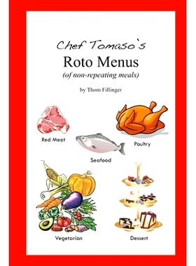预订 Chef Tomaso’s Roto Menus: 9781974366897