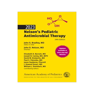 [预订]2023 Nelson’s Pediatric Antimicrobial Therapy 9781610026505