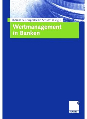 预订 Wertmanagement in Banken: 9783322907950