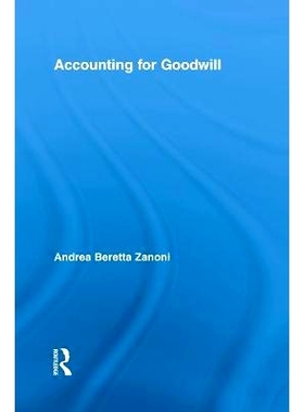 预订 Accounting for Goodwill: 9780415754446