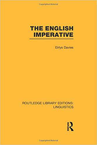 【预售】The English Imperative (RLE Linguistics D: English Linguistics)