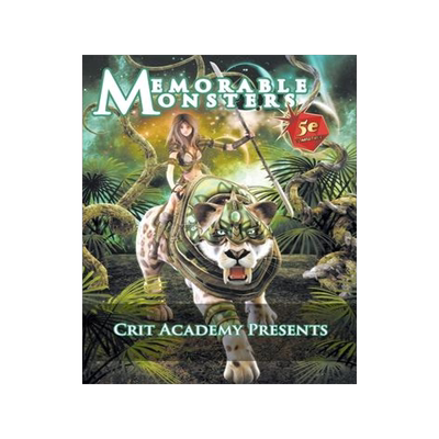 [预订]Memorable Monsters: A 5th Edition Manual of Monsters and NPCs 9781955128018