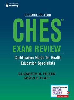 [预订]Ches(r) Exam Review: Certification Guide for Health Education Specialists 9780826136275