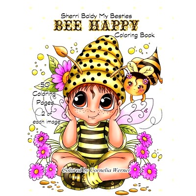 预订 Sherri Baldy My Besties Bee Happy Coloring Book: 9781689203876