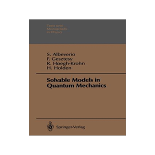 预订 Solvable Models in Quantum Mechanics