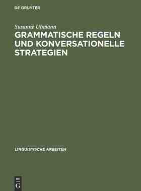 【预订】Grammatische Regeln und konversationelle Strategien 9783484303751
