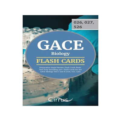 [预订]Gace Biology Preparation Rapid Review Flash Cards Book: Test Prep Including 350+ Flash Cards for the 9781635301731