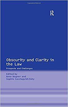 【预售】Obscurity and Clarity in the Law