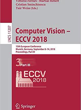 【预售】Computer Vision – ECCV 2018