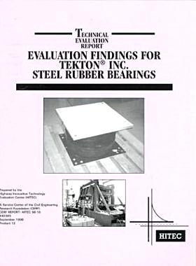 预订 Evaluation Findings for Tekto, Inc. Steel Rubber Bearings: Technical Evaluation Report: 9780784403655