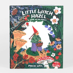 小女巫海泽尔 Phoebe Wahl 精装绘本 英文原版 Little Witch Hazel