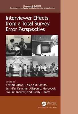 【预订】Interviewer Effects from a Total Survey Error Perspective