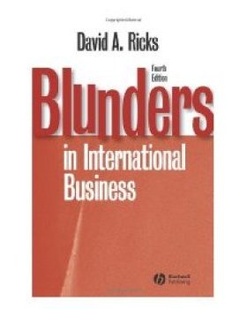 【预订】Blunders In International Business 4E
