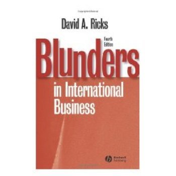 【预订】Blunders In International Business 4E