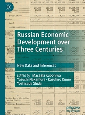 【预订】Russian Economic Development Over Three Centuries: New Data and Inferences