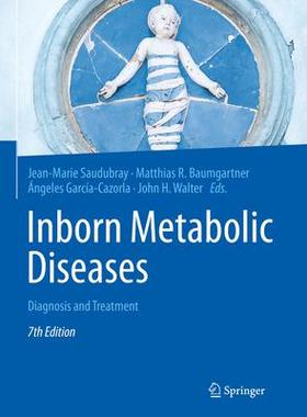 [预订]Inborn Metabolic Diseases 9783662631225