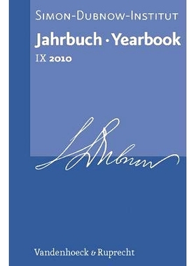 预订 Jahrbuch des Simon-Dubnow-Instituts / Simon Dubnow Institute Yearbook IX (2010) 西蒙-杜布诺研究所年鉴 九（2010 年）