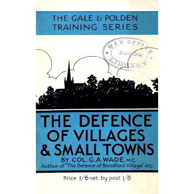 预订 The Defence of Villages and Small Towns: 9781783312498