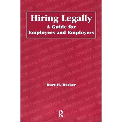 预订 Hiring Legally: A Guide for Employees and Employers: 9780895031976