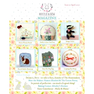 预订 Bustle & Sew Magazine Issue 51: April 2015: 9781511498067