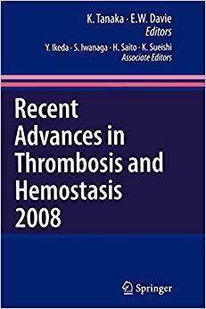 【预订】Recent Advances in Thrombosis and Hemostasis