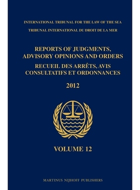预订 Reports of Judgments, Advisory Opinions and Orders / Recueil des arrêts, avis consultatifs et ordonnances, Volume
