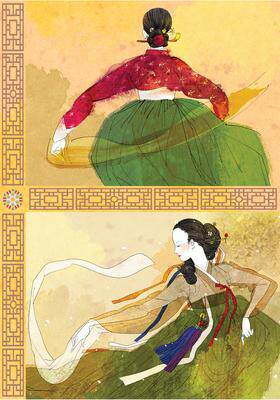 [预订]Korean Dancer Hardcover Journal: Dotted Notebook 9780804855198