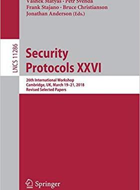 【预售】Security Protocols XXVI