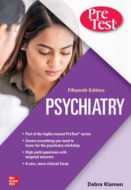 [预订]Psychiatry PreTest Self-Assessment And Review 9781260467413
