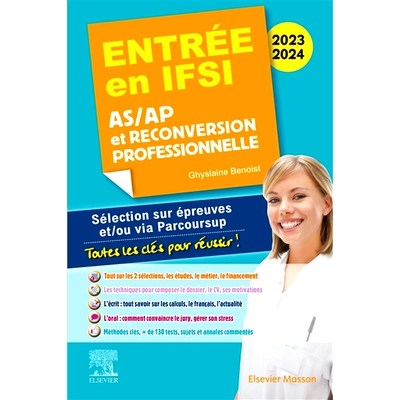 预订 Entrée en IFSI 2023-2024 : AS-AP et reconversion professionnelle 进入 IFSI 2023-2024：AS-AP 和专业再培训: 97822947