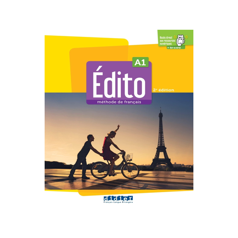 现货EditoA1法语原版教材