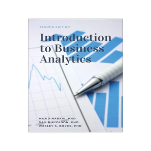 [预订]Introduction To Business Analytics, Second Edition 9781953349743