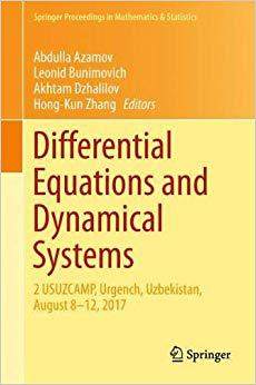 【预售】Differential Equations and Dynamical Systems