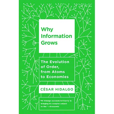 预订 Why Information Grows: The Evolution of Order, from Atoms to Economies: 9780465096848