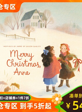 圣诞快乐，安妮 Genevieve Godbout插画 精装绘本 绿山墙的安妮 Merry Christmas, Anne 英文原版 Anne of Green Gables
